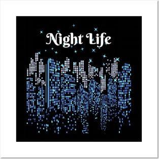 Night Life In The City Posters and Art